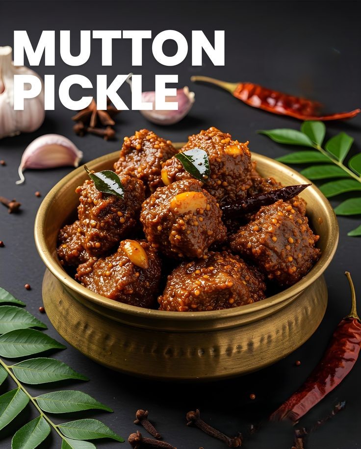 Mutton Pickle (Boneless)
