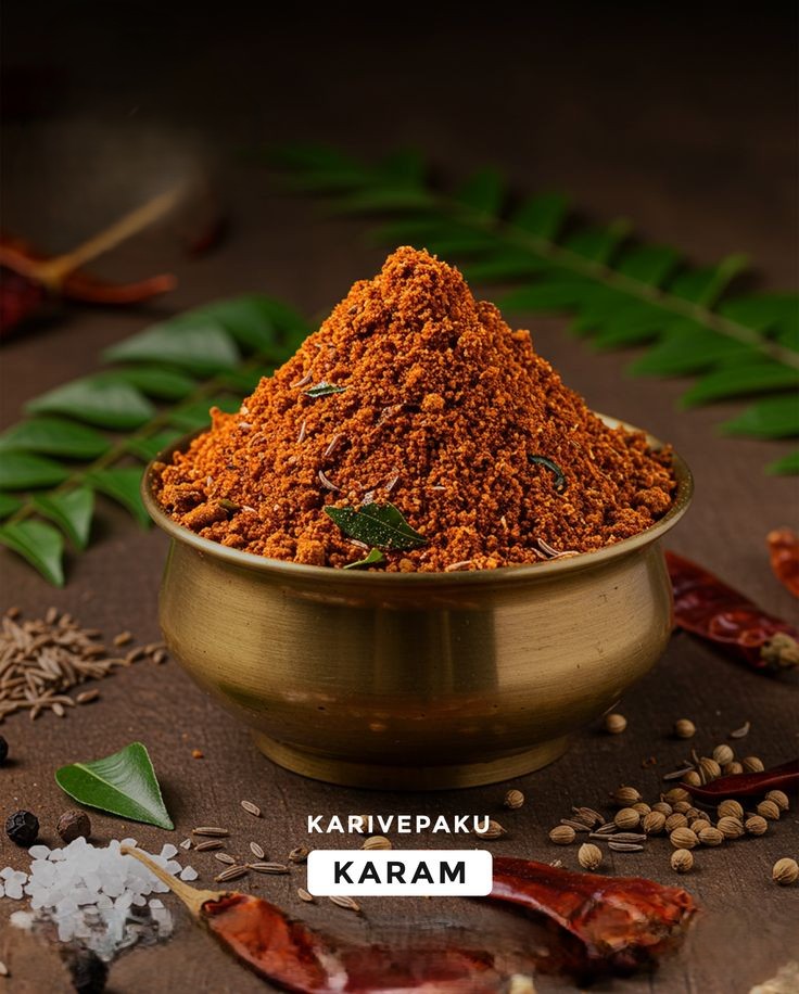 Karivepaku powder